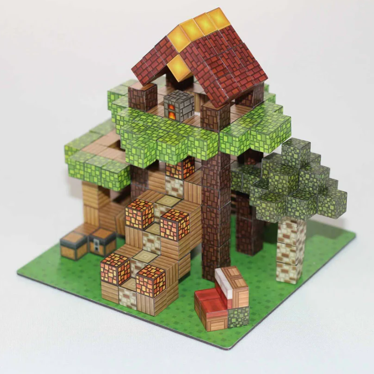 Et si ton enfant construisait SON monde pixelisé... sans écran ? 🎮✨ - Pack Illimité
