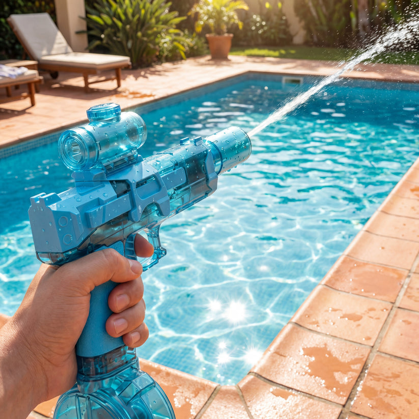 SplasherX™ — Le Pistolet à Eau Électrique Nouvelle Génération